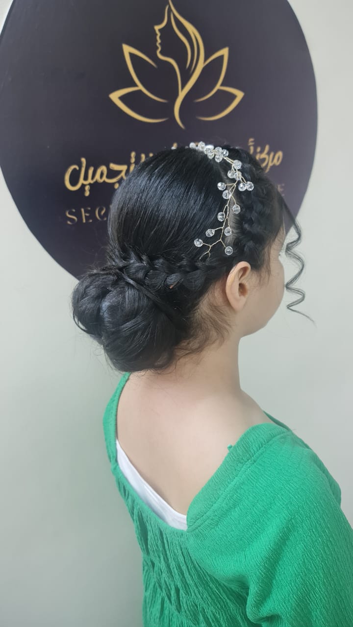 Crystal Braided Bun